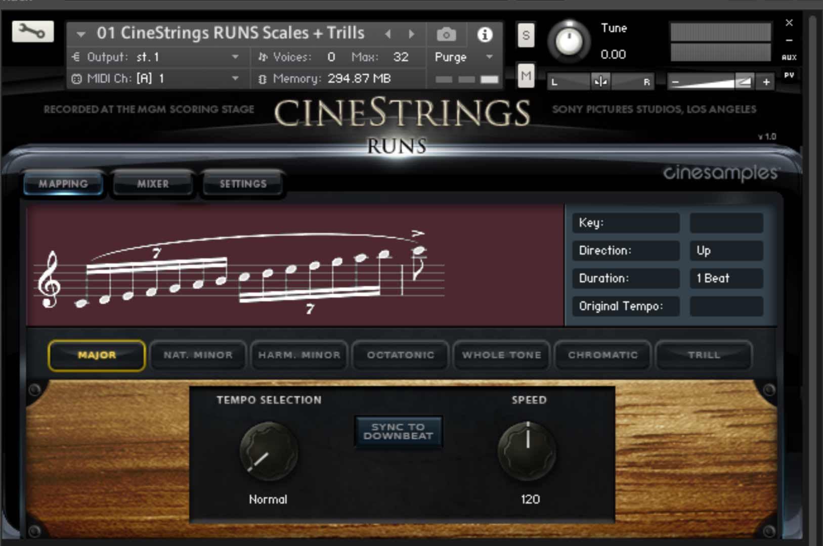CineStrings RUNS