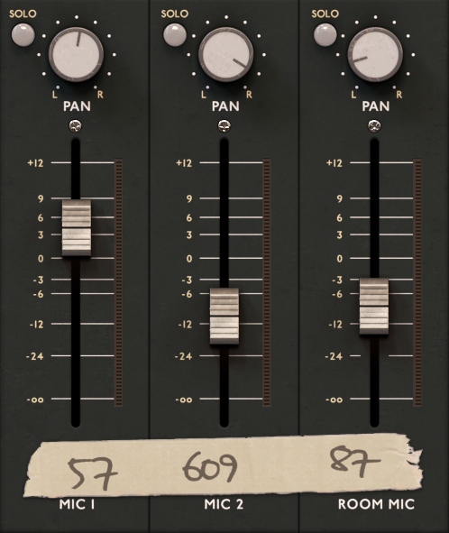 Softube Marshall Plexi Super Lead 1959 - User Interface (Mixer)