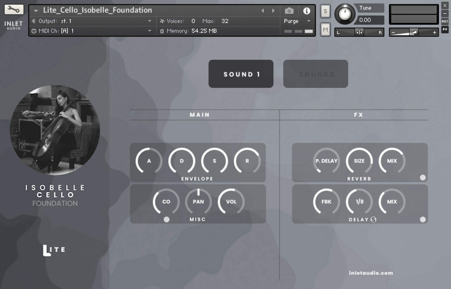 Cello Foundation Lite UI 2