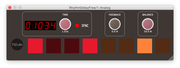 RhythmDelayFree screenshot