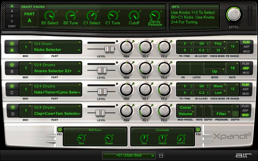 Xpand!2 User Interface