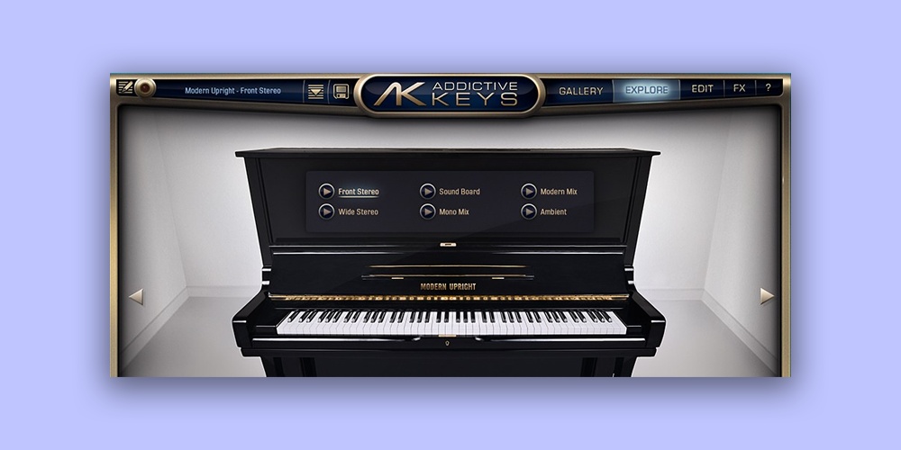 Addictive Keys: Modern Upright - 99.4% Off - $98