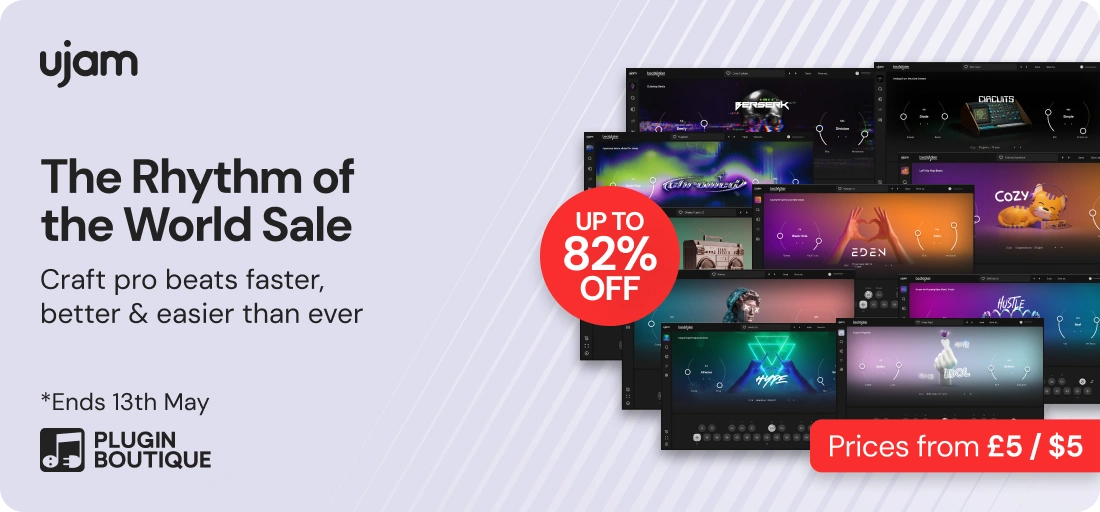 UJAM The Rhythm of the World Sale