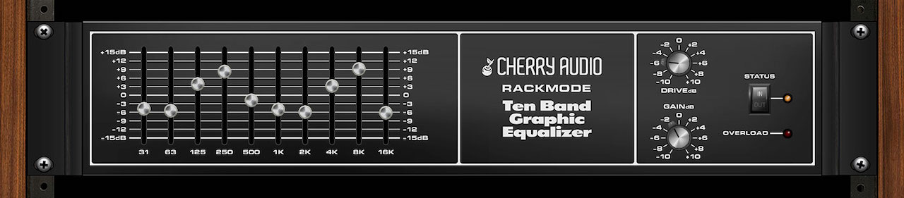 Cherry Audio Rackmode Signal Processors - Graphic EQ