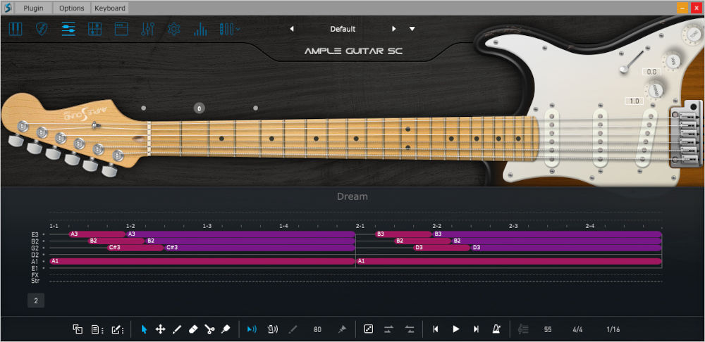 Ample Guitar SC - UI 3