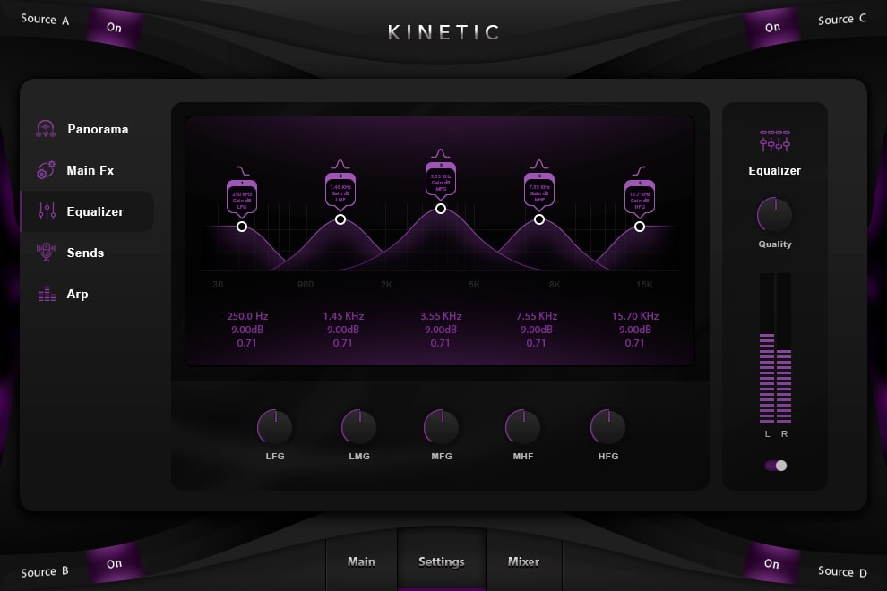 Muze Kinetic - EQ