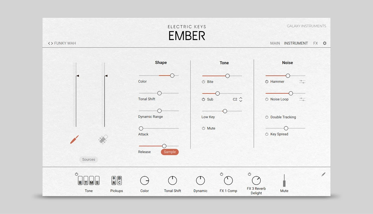 Electric Keys - Timber Duo - UI 5