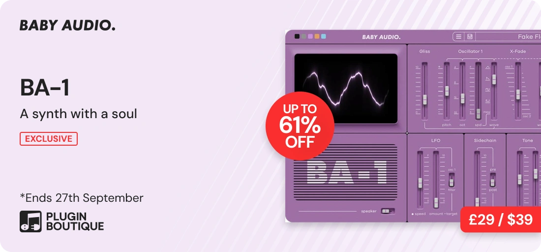 Baby Audio BA-1 Synth Month Sale (Exclusive)
