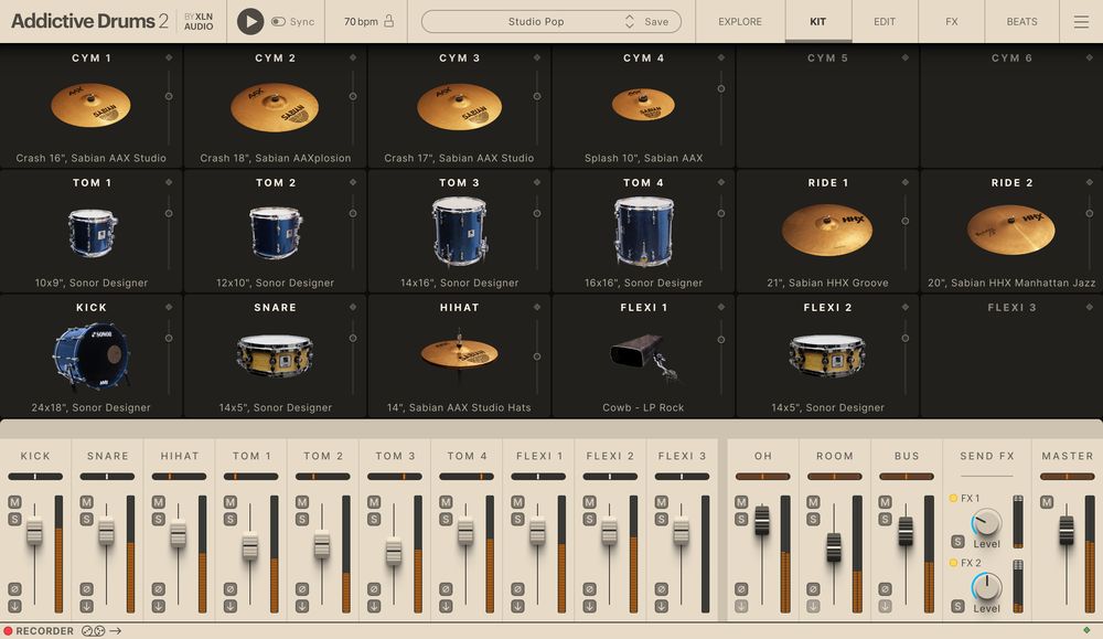 Studio Pop ADpak - Kit View