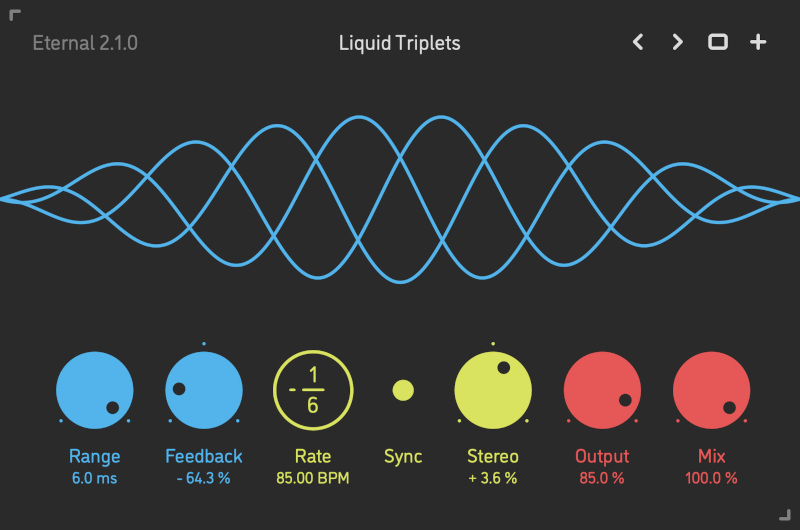 Sinevibes Eternal User Interface - UI 2