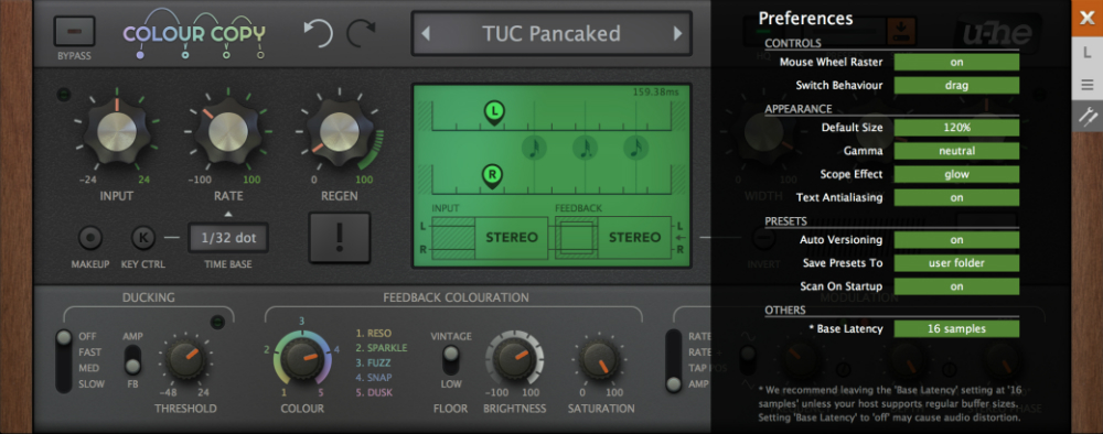 Colour Copy - UI (Preferences)