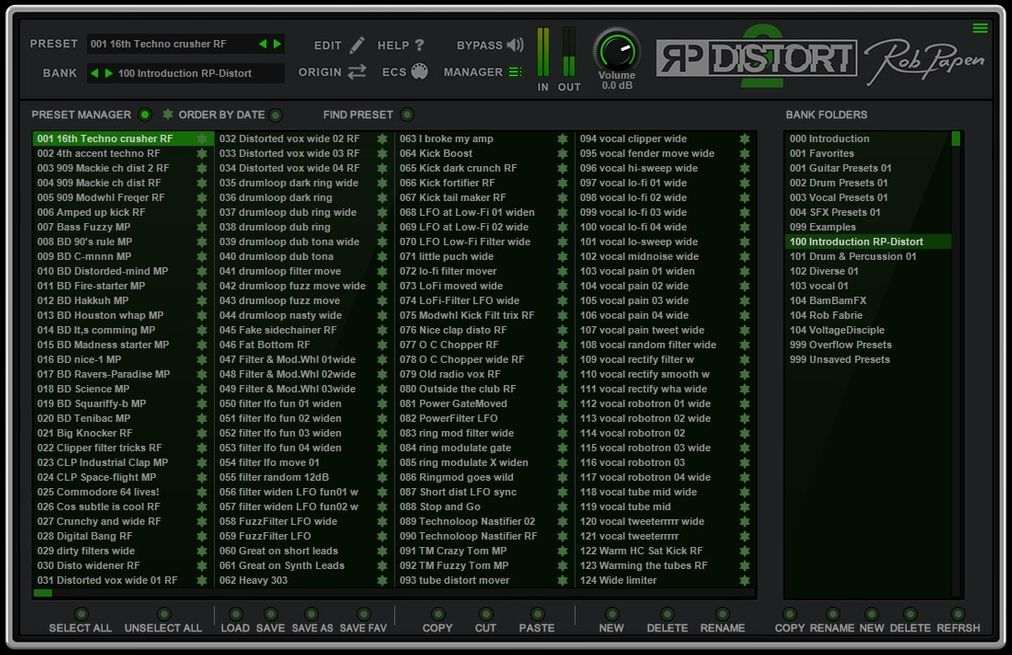 Rob Papen RP-Distort 2 - Manager