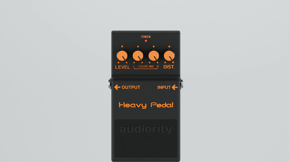 Audiority Heavy Pedal - User Interface