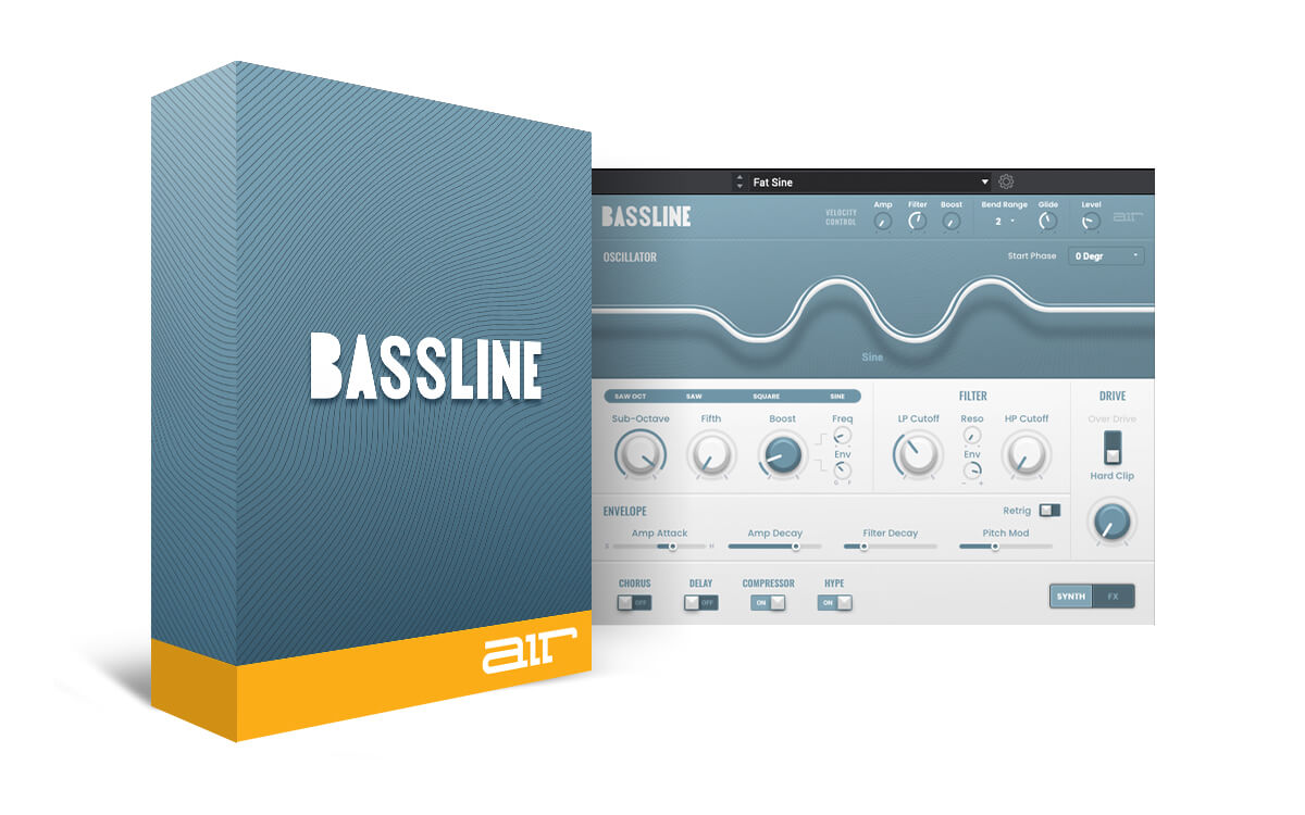 AIR Music Technology Bassline - Box Image