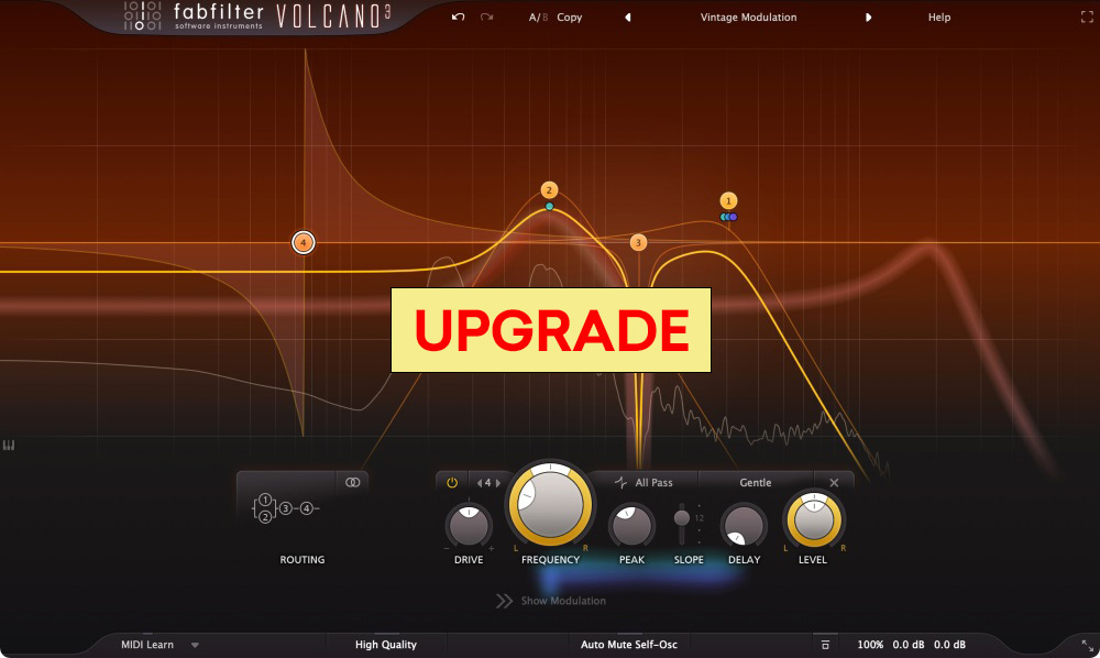 FabFilter Volcano 3 (Upgrade from Volcano 2 or Volcano 1)