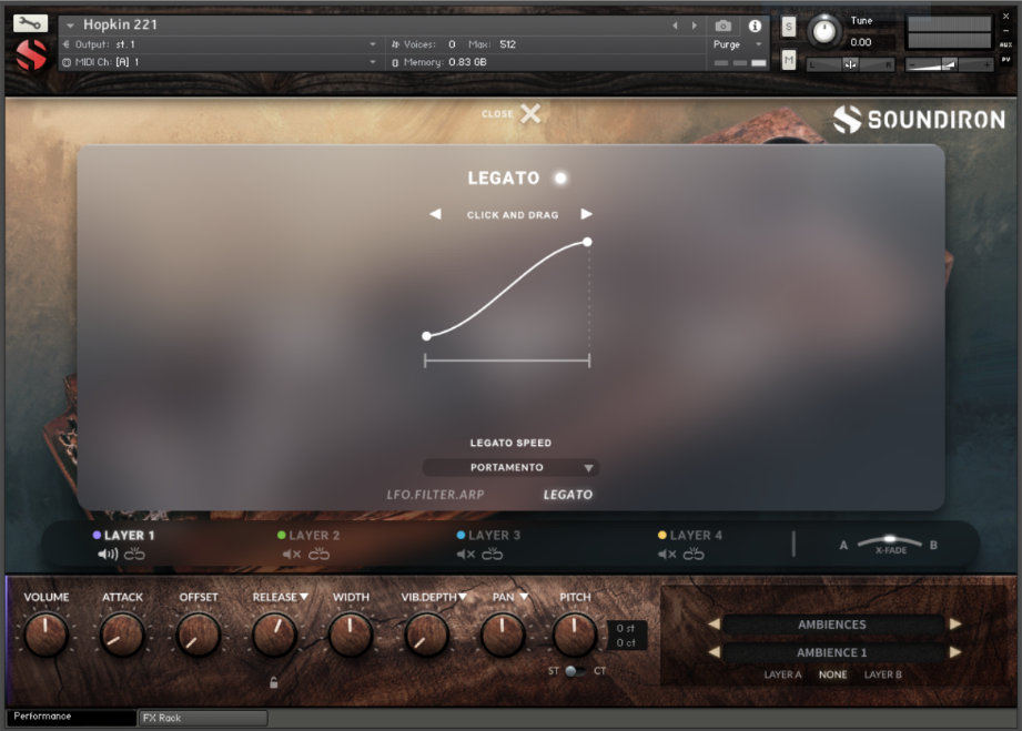 Hopkin Instrumentarium: 2+2+1 - Legato UI