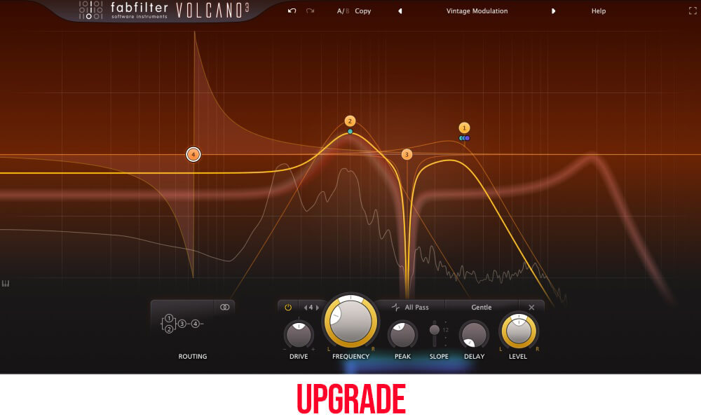 FabFilter Volcano 3 (Upgrade from Volcano 2 or Volcano 1)