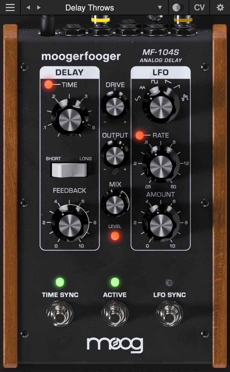 Moog Moogerfooger MF-104S UI 3
