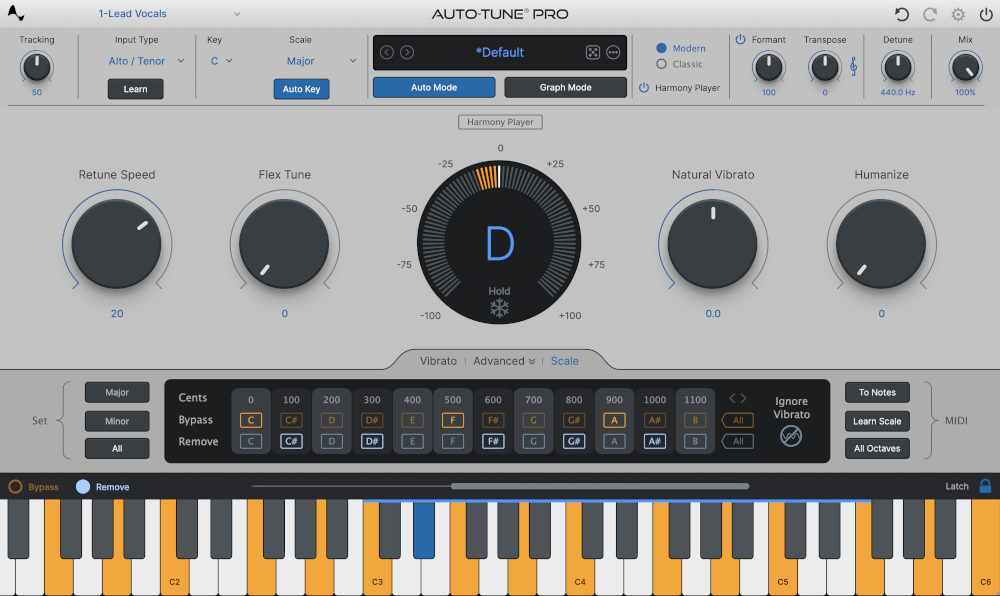 Auto-Tune Pro 11 - Auto Scale (Light)