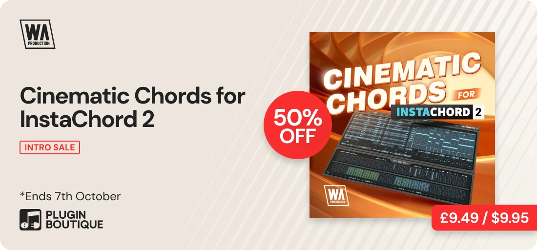Cinematic Chords for InstaChord 2 Intro Sale