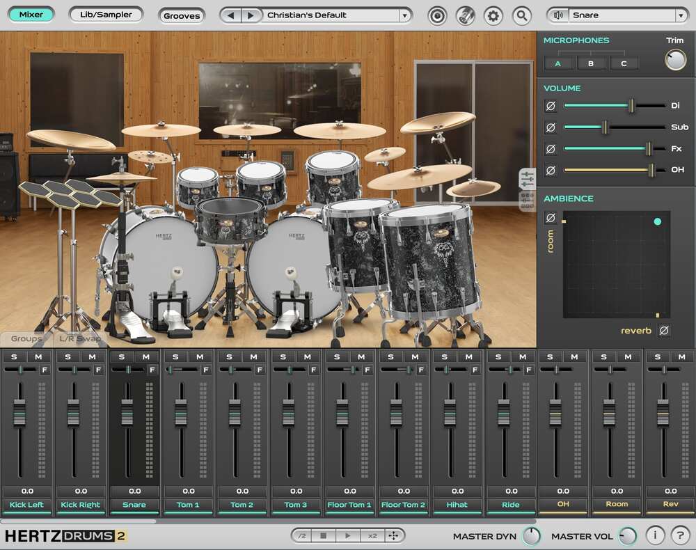 Hertz Instruments Christian Donaldson Signature Pack - GUI 2