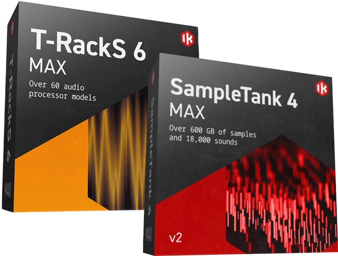 T-RackS 6 MAX & SampleTank 4 MAX Bundle