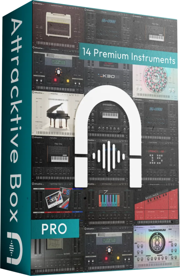Get 60% off Attracktive Box Pro by Tracktion. The discounted price is $99.