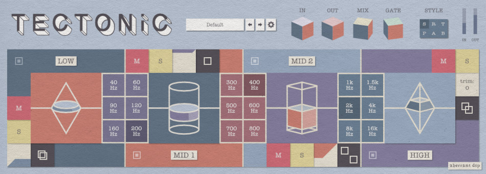 Aberrant DSP Tectonic - UI