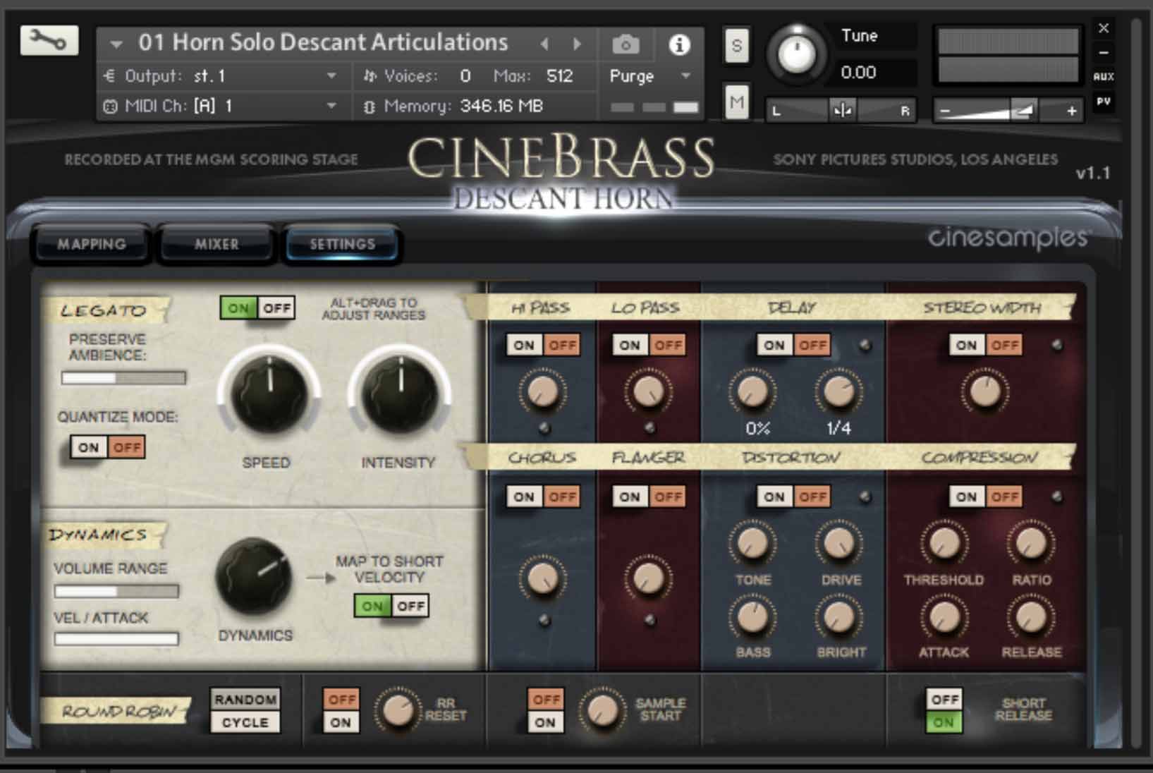 CineBrass Descant Horn 3