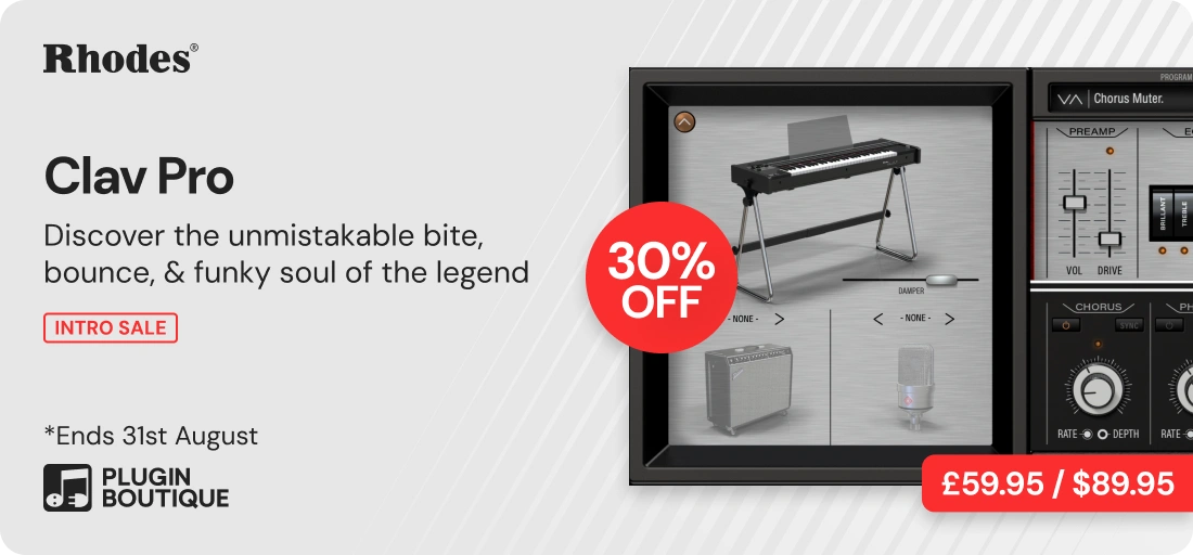 Rhodes Clav Pro Intro Sale