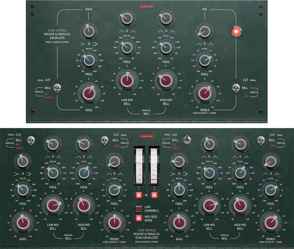 Softube Core Vintage Equalizers