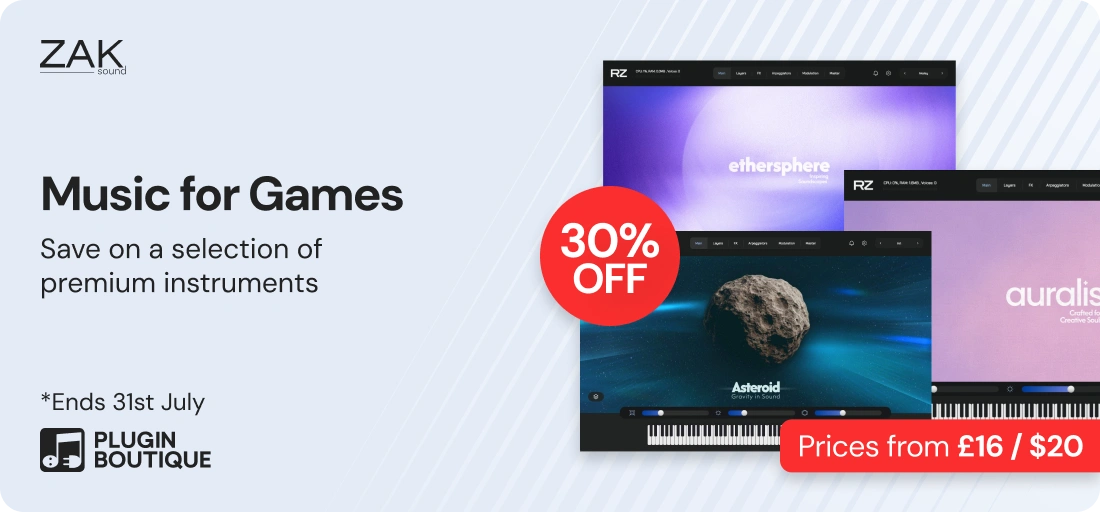 ZAK Sound Music for Games Sale