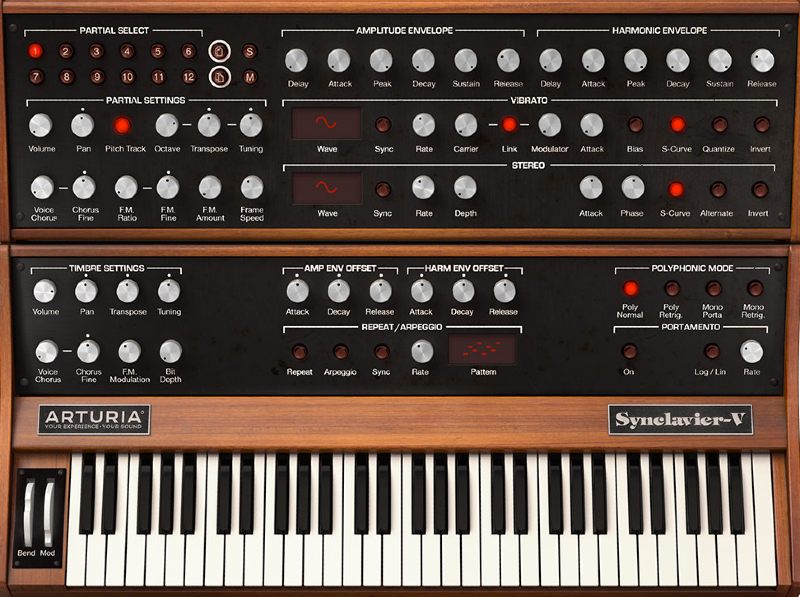 Synclavier V User Interface