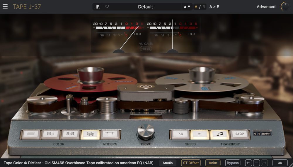 Tape J-37 - Color Mode 4 UI