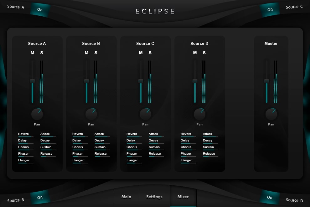 Muze Eclipse - Mixer