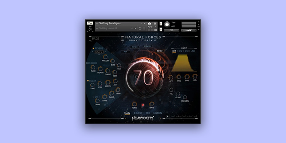 Natural Forces: Gravity Pack 01 Interface Twist