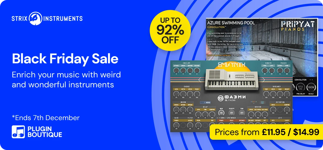 Strix Instruments Black Friday Sale