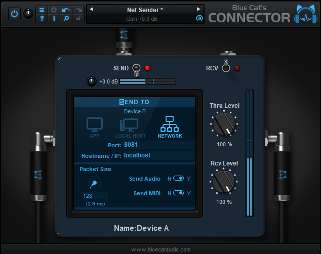 Blue Cat Audio - Blue Cat's Connector GUI 2