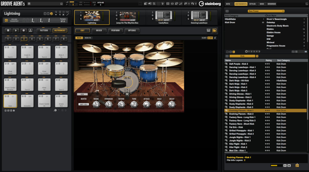 Groove Agent 5 - The Kit - Open Media Bay