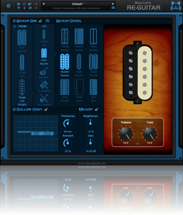 Blue Cat’s Re-Guitar Crossgrade from Guitar Rig screenshot