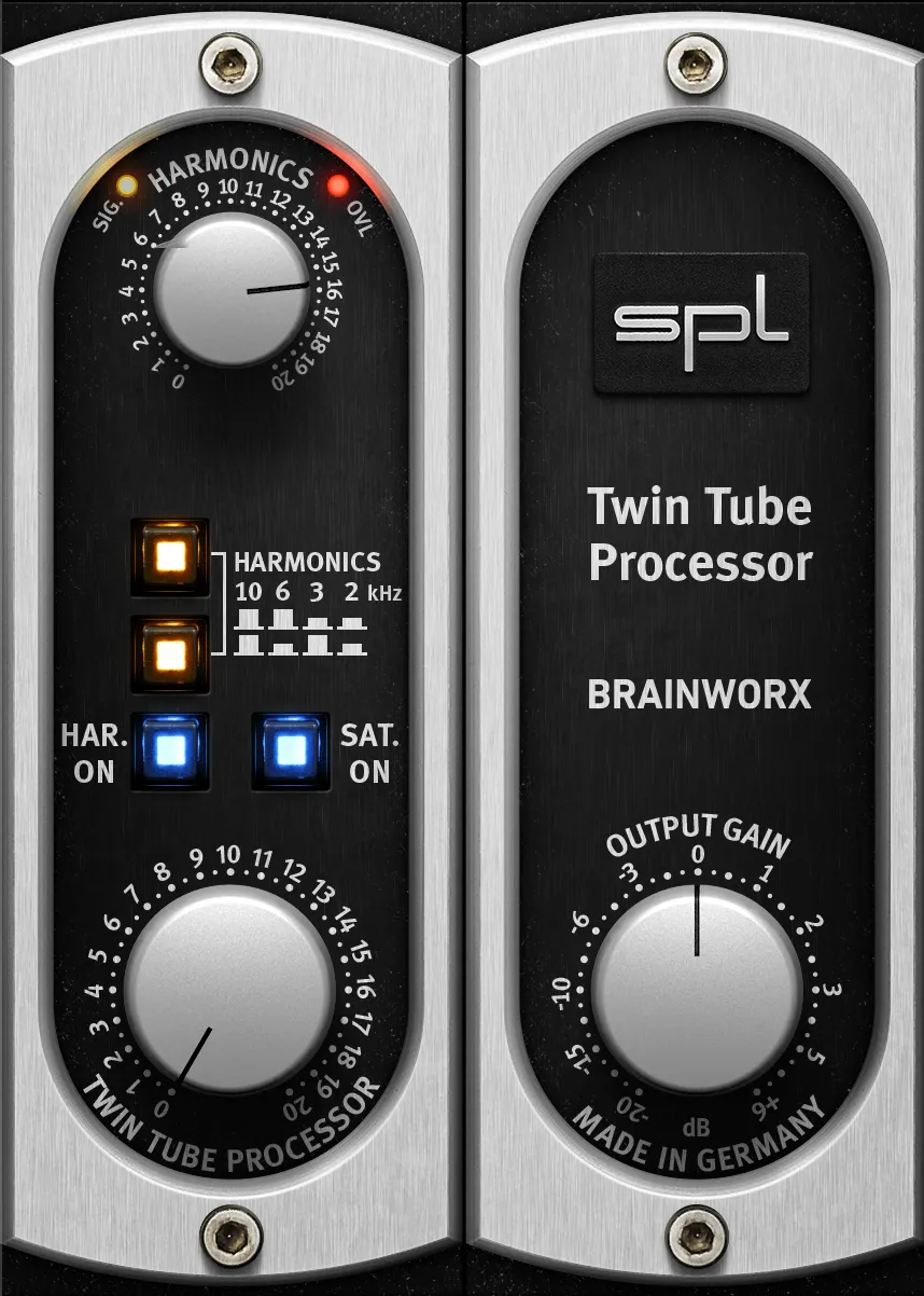 SPL TwinTube  - Processor Screen