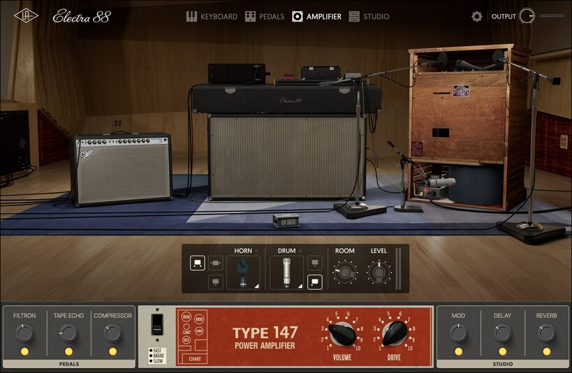 Universal Audio Electra 88 Vintage Keyboard Studio - Studio