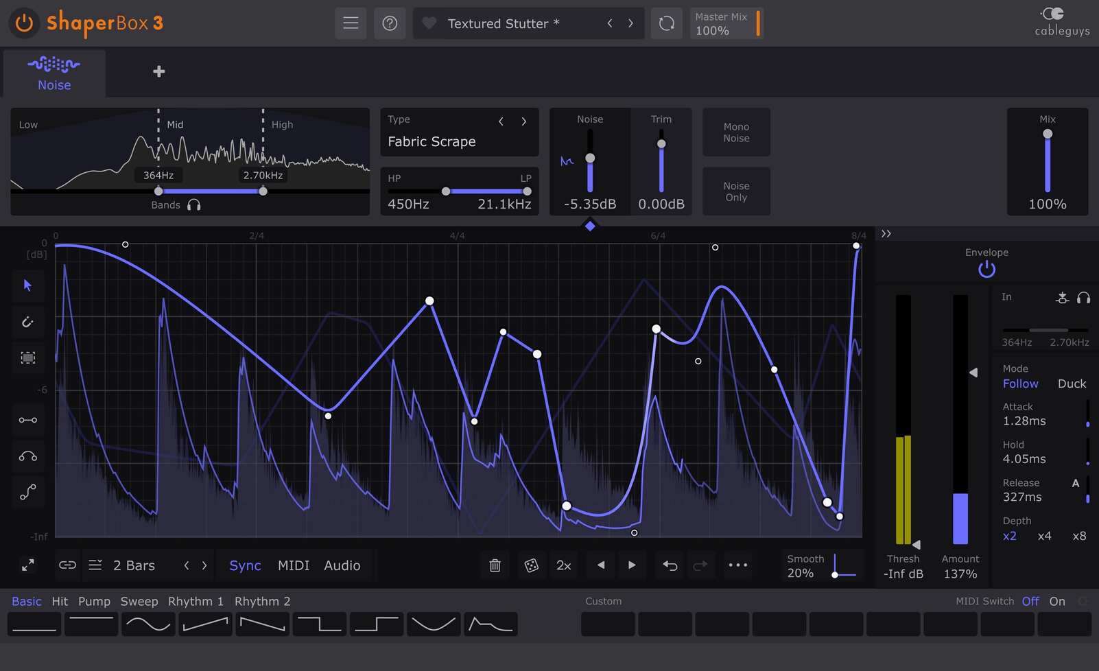 Cableguys NoiseShaper 2 - GUI 2