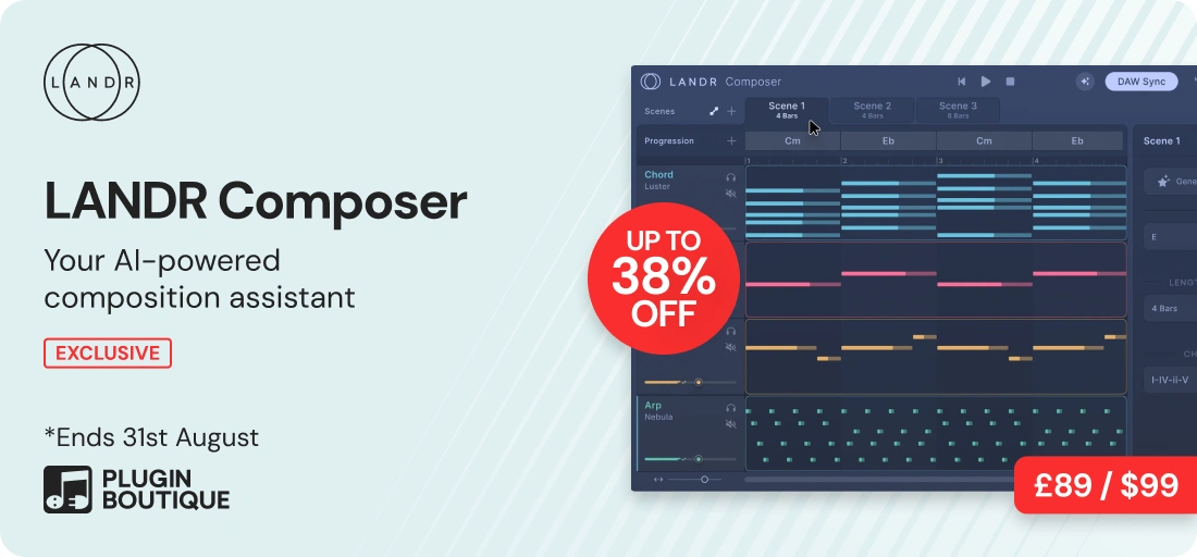 LANDR Composer Hidden Gems Sale (Exclusive)