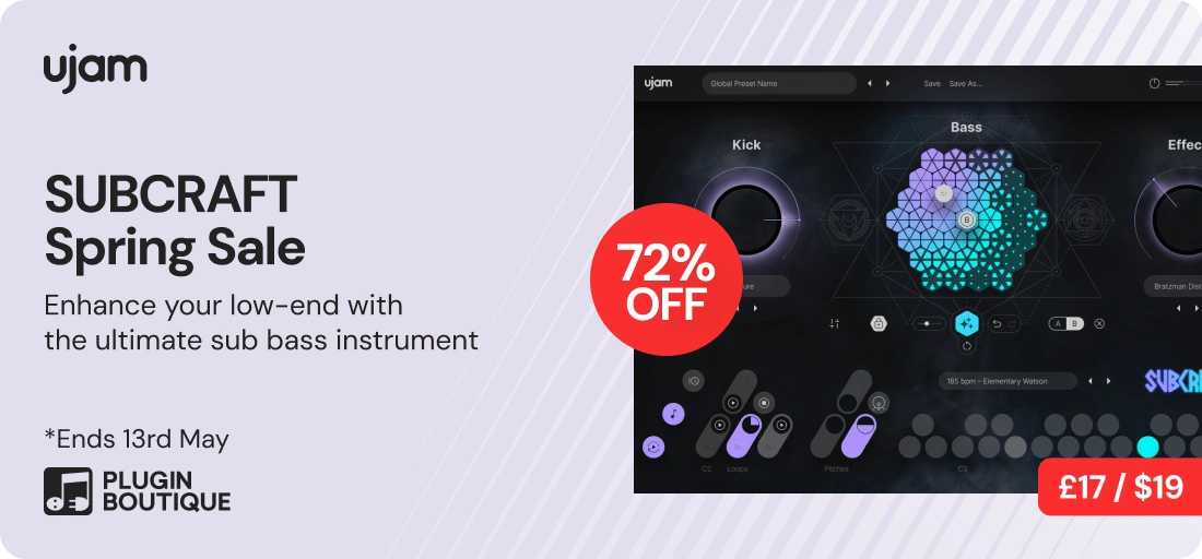 ujam SUBCRAFT Spring Sale