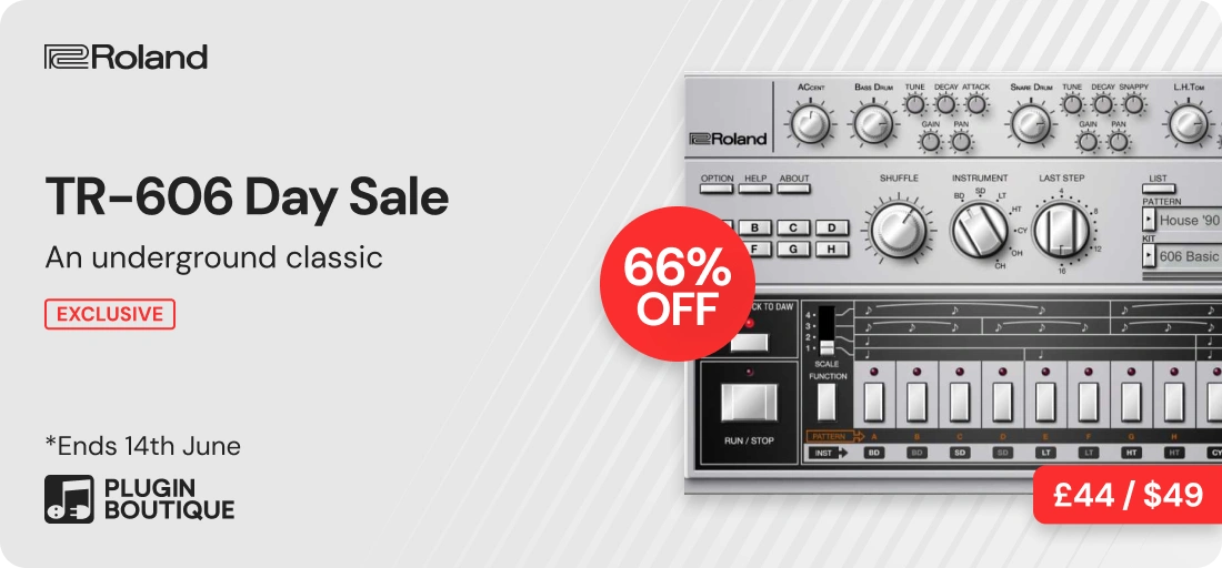 Roland TR-606 Day Sale (Exclusive)
