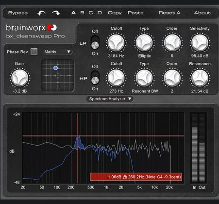 Brainworx bx_cleansweep Pro