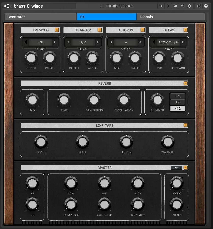 MeldaProduction Analog Empire: Brass and Winds - Image 2