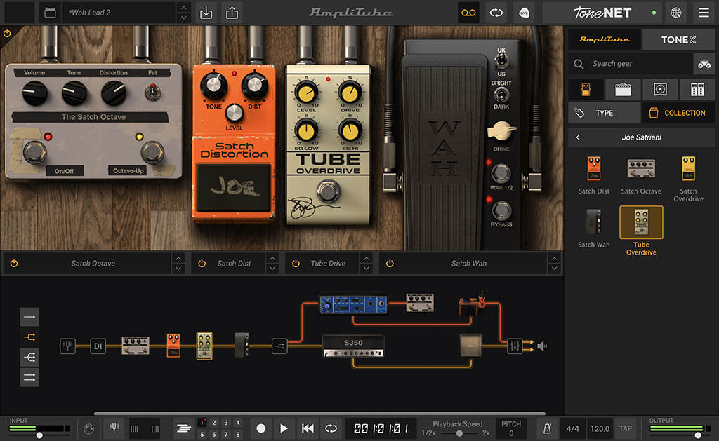 AmpliTube Joe Satriani