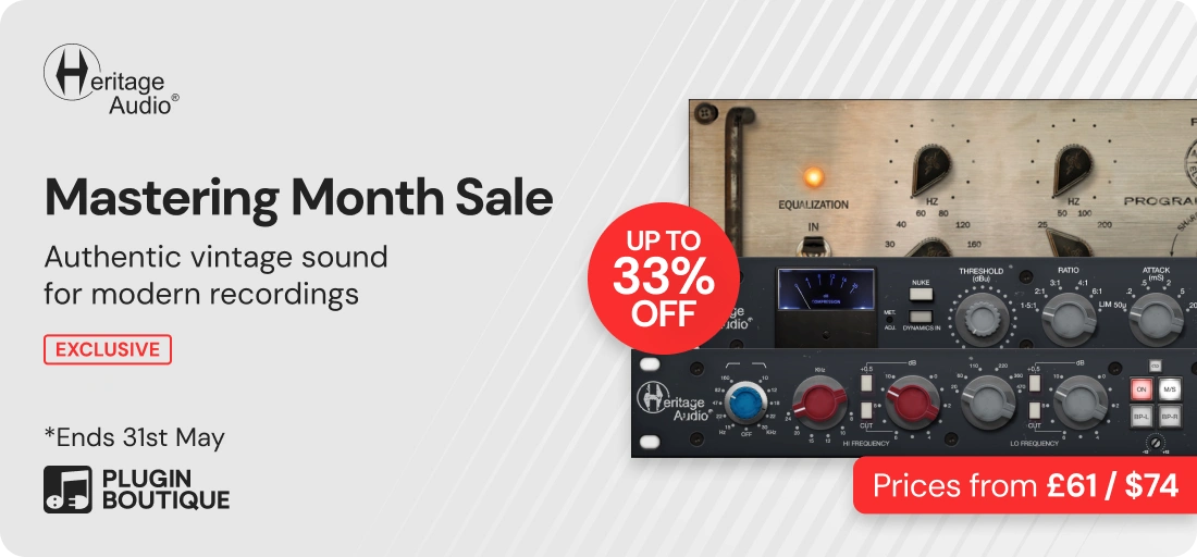 Heritage Audio Mastering Month Sale (Exclusive)